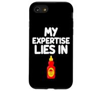 La mia esperienza risiede nel ketchup di pomodoro Classic Sweet Tangy Yum Custodia per iPhone SE (2020) / 7 / 8