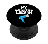 La mia esperienza risiede nella bellezza dello styling del calore dell'asciugacapelli PopSockets PopGrip Adesivo
