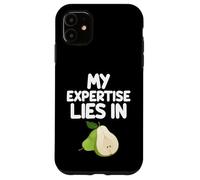 La mia esperienza risiede nelle pere dolci frutti autunnali Bartlett Bosc Custodia per iPhone 11