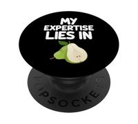 La mia esperienza risiede nelle pere dolci frutti autunnali Bartlett Bosc PopSockets PopGrip Adesivo