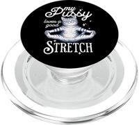 La mia figa ama un buon gatto scherzo adulto inappropriato PopSockets PopGrip per MagSafe