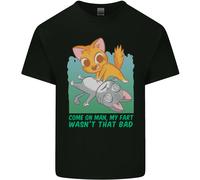 La Mia Flatulenza Non Era Così Brutta Maglietta Divertente Per Bambini Gatti