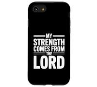 La mia forza viene dal Signore Fede ispiratrice Custodia per iPhone SE (2020) / 7/8