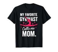 La mia ginnasta Preferita Mi Chiama Mamma Orgogliosa Ginnastica Madre Maglietta