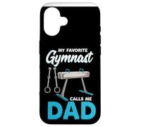 La mia ginnasta preferita mi chiama papà papà ginnico Custodia per iPhone 16