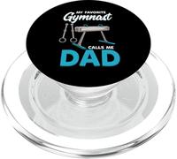 La mia ginnasta preferita mi chiama papà papà ginnico PopSockets PopGrip per MagSafe