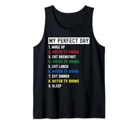 La mia Giornata Perfetta Guardando programmi TV Canotta