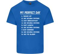 La Mia Giornata Perfetta Maglietta Subacquea Per Bambini Ragazzi E Ragazze