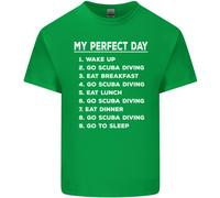 La Mia Giornata Perfetta Maglietta Subacquea Per Bambini Ragazzi E Ragazze