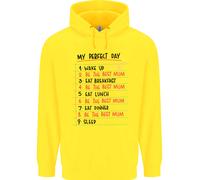 La Mia Giornata Perfetta Per La Migliore Mamma Felpa Uomo