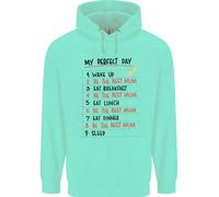 La Mia Giornata Perfetta Per La Migliore Mamma Felpa Uomo