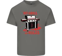 La Mia Griglia, Le Mie Regole, Maglietta Divertente BBQ Per Bambini