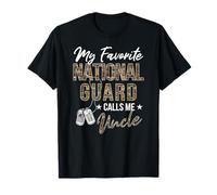 La mia guardia nazionale preferita mi chiama zio famiglia militare Maglietta