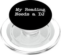La mia lettura ha bisogno di una citazione divertente da DJ PopSockets PopGrip per MagSafe