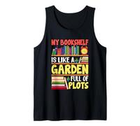 La mia libreria è come un giardino pieno di trame Canotta