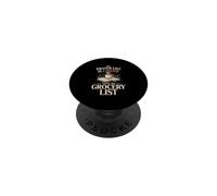 La mia lista di preghiere è più lunga della mia fede nella lista della spesa PopSockets PopGrip Adesivo