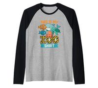 La mia maglietta dello zoo Avventura nella savana Maglia con Maniche Raglan