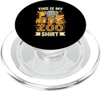 La mia maglietta dello zoo Avventura nella savana PopSockets PopGrip per MagSafe