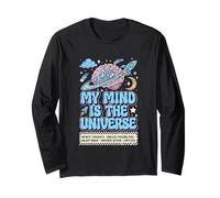 La mia Mente è Il Cervello Galassia neurodivergente autistica dell'universo Maglia a Manica