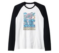 La mia Mente è Il Cervello Galassia neurodivergente autistica dell'universo Maglia con Maniche Raglan
