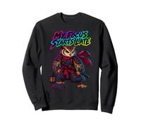 La Mia Mente Si Sveglia Tardi Samurai Gufo Notte Joke Felpa