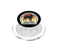 La mia montagna bernese e io parlo di merda di te cane divertente PopSockets PopGrip per MagSafe