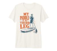 La mia pagaia è la mia Terza Gamba Paddleboarding Maglietta Premium