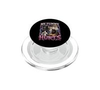 La mia pancia fa male divertente gatto Meme Bootleg PopSockets PopGrip per MagSafe