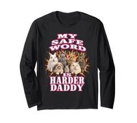 La mia Parola sicura è più Difficile papà Divertente Bootleg Maglia a Manica