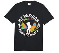La mia Passione Il Mio Cacciatore di Tornado Tempesta a Caccia di Tornado Hunter Comfort Colors Adult Heavyweight T-Shirt