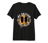 La mia Passione La mia Conga Player Life Conga Drummer Conga Player Maglietta Premium