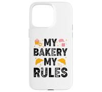 La mia pasticceria Le mie regole - Funny Bakery Baker Custodia per iPhone 15 Pro Max