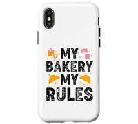 La mia pasticceria Le mie regole - Funny Bakery Baker Custodia per iPhone X/XS