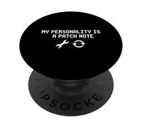 La mia personalità è una nota sulla patch (citazione del giocatore) PopSockets PopGrip Adesivo