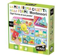GIOCO EDUCATIVO HEADU LA MIA PRIMA CASETTA DELLE FORME MONTESSORI