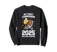 La mia prima comunione 2025 Chiesa di videogiochi raggiunto nuovo livello Felpa