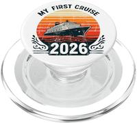 La mia prima crociera 2026 Viaggio in nave da crociera in famiglia PopSockets PopGrip per MagSafe