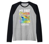 La mia Prima Crociera Cancun 2026 Viaggio di Vacanza Maglia con Maniche Raglan