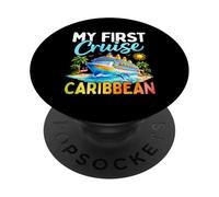 La mia prima crociera in vacanza ai Caraibi PopSockets PopGrip Adesivo