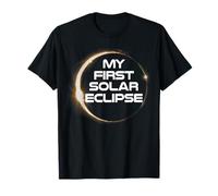 La mia Prima Eclissi Solare 12 Agosto 2026 Design Maglietta