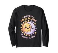 La mia Prima Eclissi Solare 12 Agosto 2026 Maglia a Manica