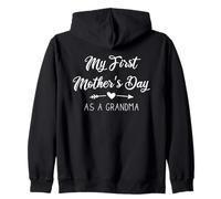 La Mia Prima Festa Della Mamma Come Nonna | Nana Mothers Day 2025 Felpa con Cappuccio