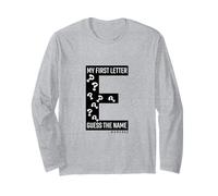 La mia Prima Lettera Maglia a Manica