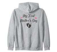 La mia prima mamma per la festa della mamma | Annuncio di gravidanza Felpa con Cappuccio