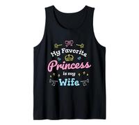 La mia Principessa Preferita è mia Moglie Regalo Romantico Canotta