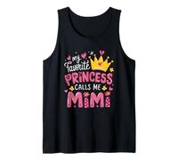 La mia Principessa Preferita Mi Chiama Mimi Divertente Carina Nonna Canotta