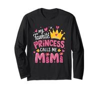 La mia Principessa Preferita Mi Chiama Mimi Divertente Carina Nonna Maglia a Manica