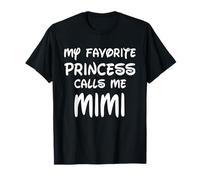 La mia Principessa Preferita Mi Chiama Mimi Vintage Christmas Maglietta