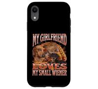 La mia ragazza ama il mio bassotto offensivo divertente Wiener Custodia per iPhone XR