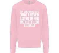 La Mia Ragazza Dice Che Non Ascolto Mai Maglione Divertente Uomo